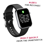 Celly TRAINERWATCH - Nero - smartwatch con cinturino - 34 g